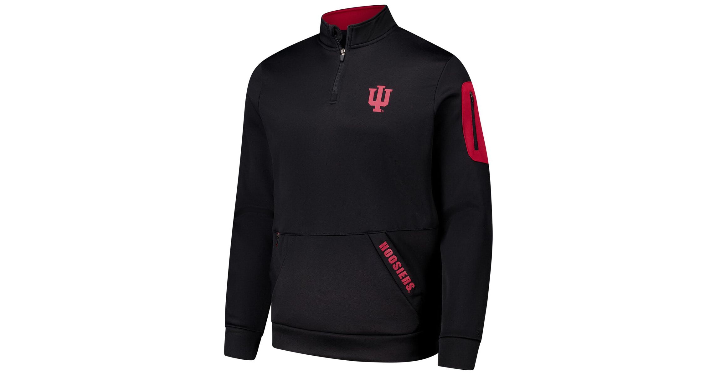 NCAA Indiana Hoosiers Mainframe Quarter-Zip Fleece Jacket