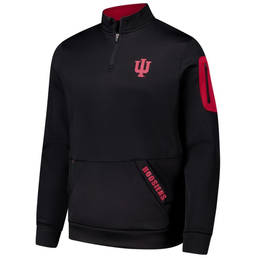 NCAA Indiana Hoosiers Mainframe Quarter-Zip Fleece Jacket