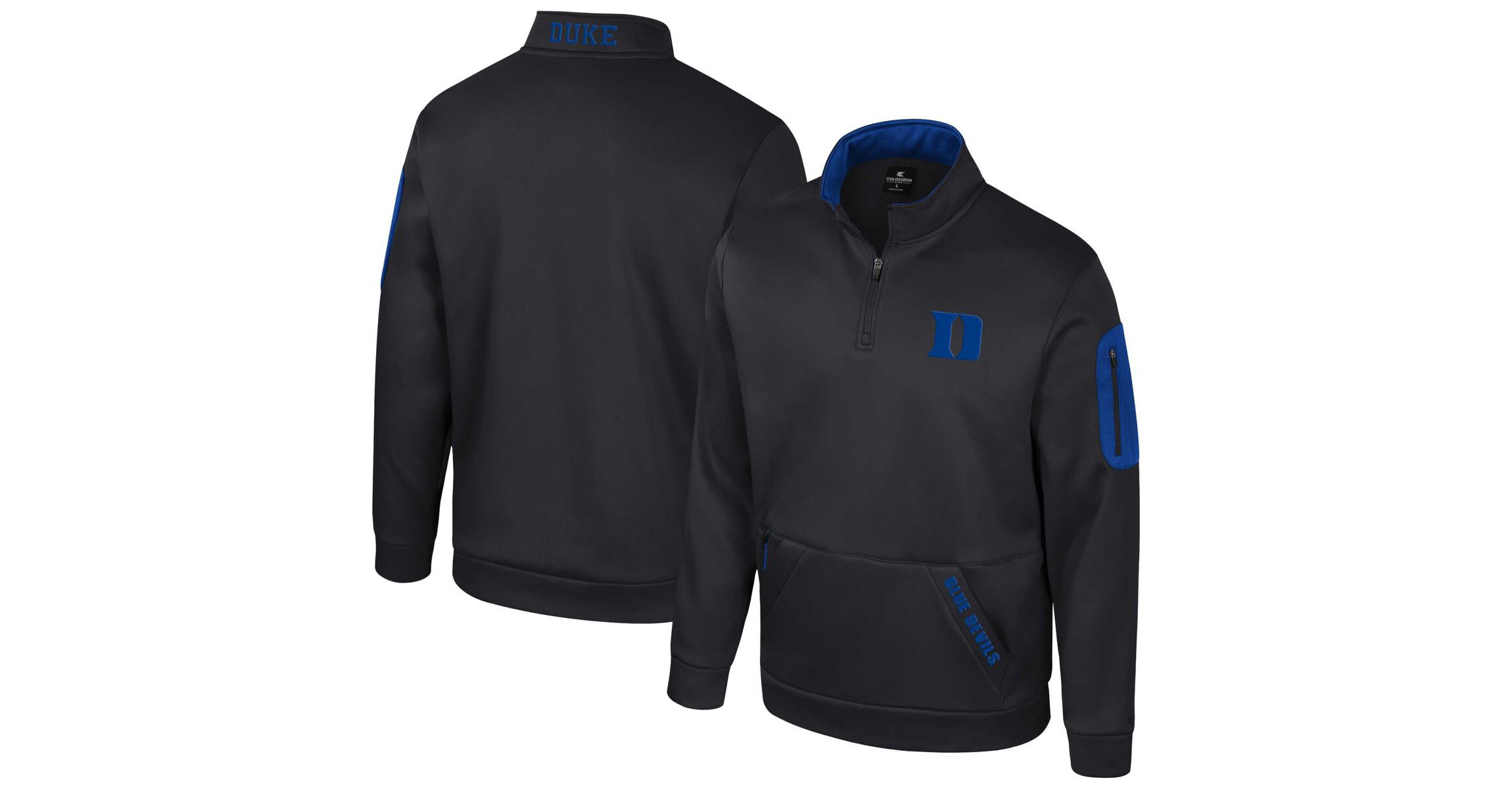 Duke Blue Devils NCAA Duke Devils Mainframe Quarter-Zip Fleece Jacket