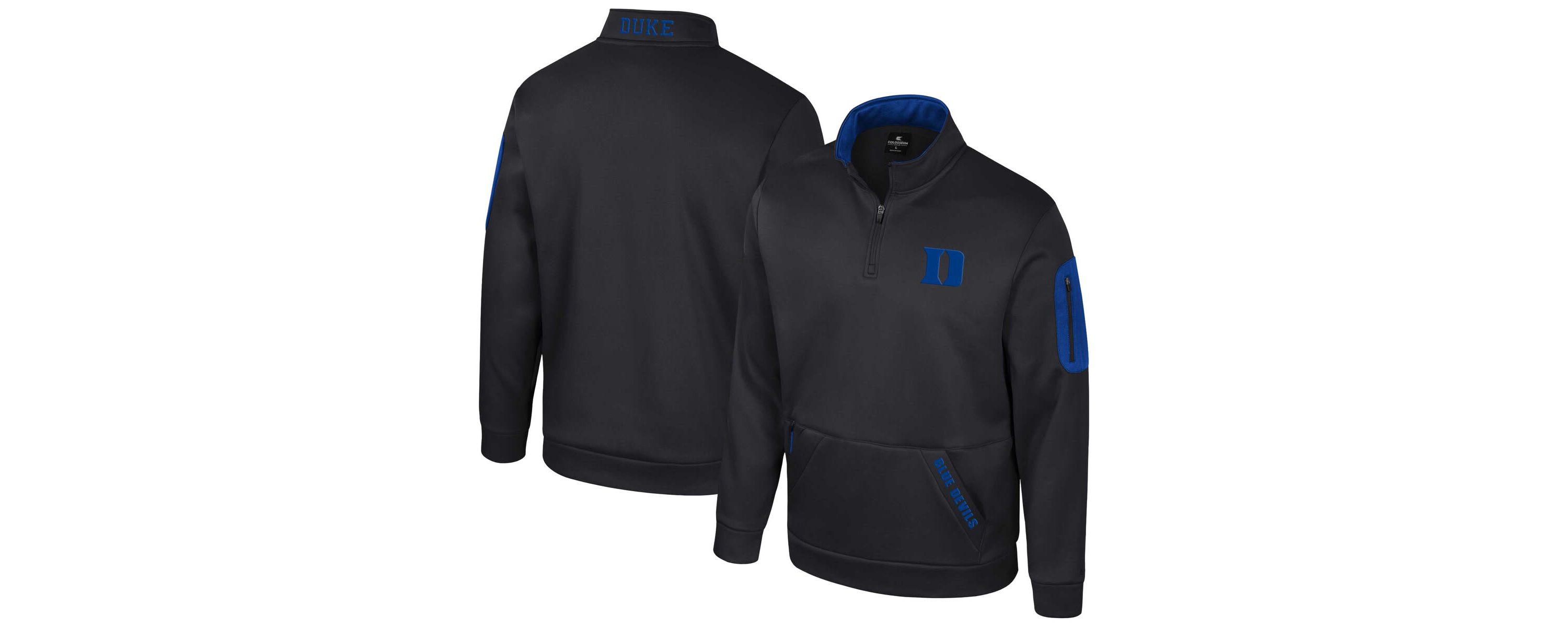 Duke Blue Devils NCAA Duke Devils Mainframe Quarter-Zip Fleece Jacket