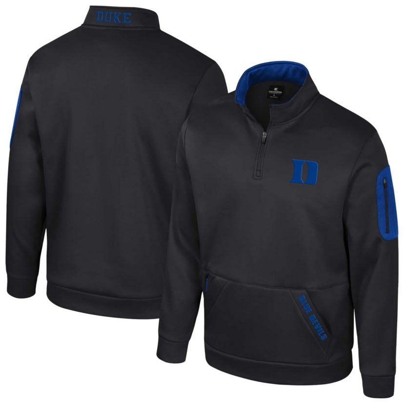 Duke Blue Devils NCAA Duke Devils Mainframe Quarter-Zip Fleece Jacket