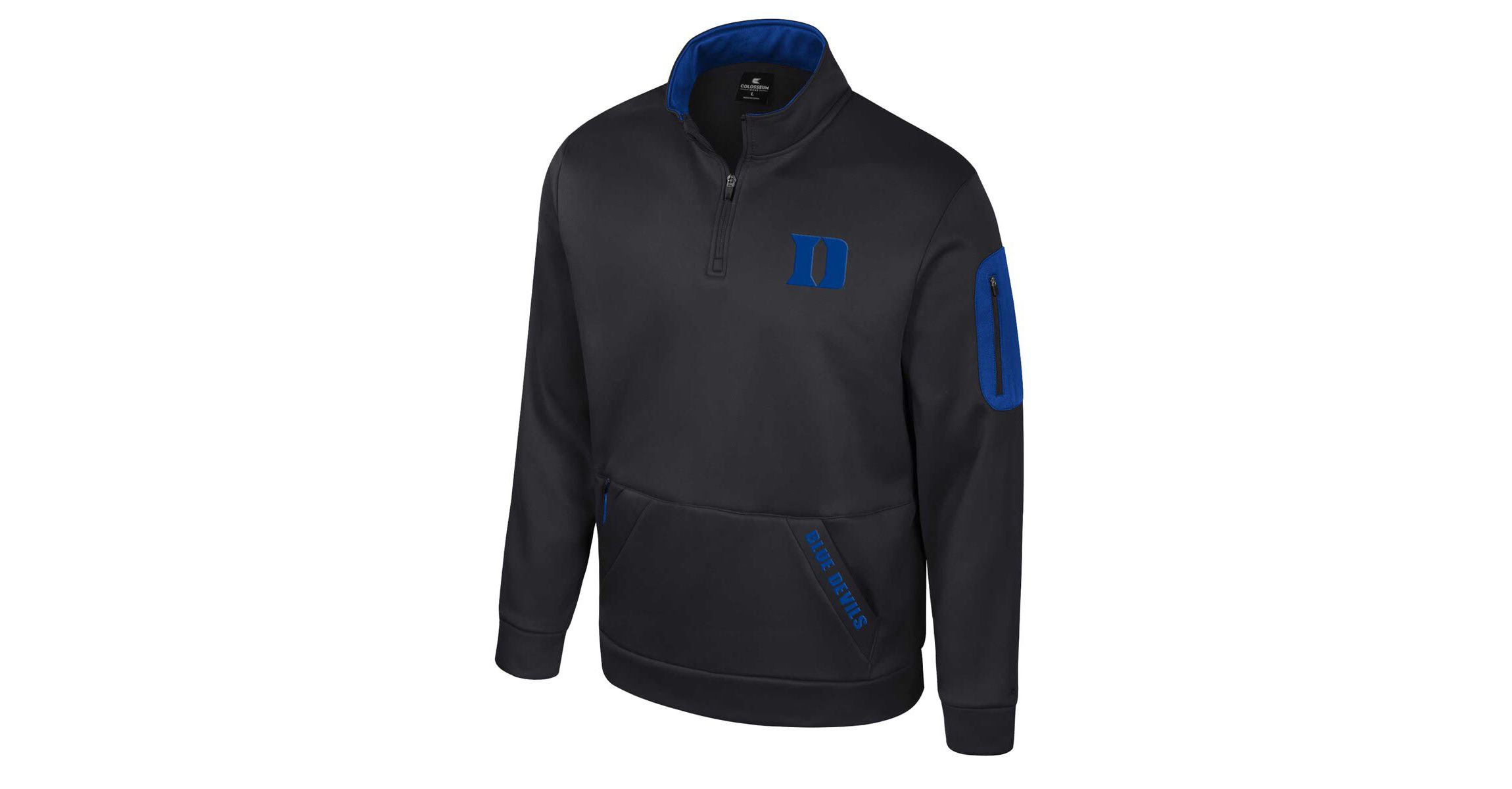 Duke Blue Devils NCAA Duke Devils Mainframe Quarter-Zip Fleece Jacket