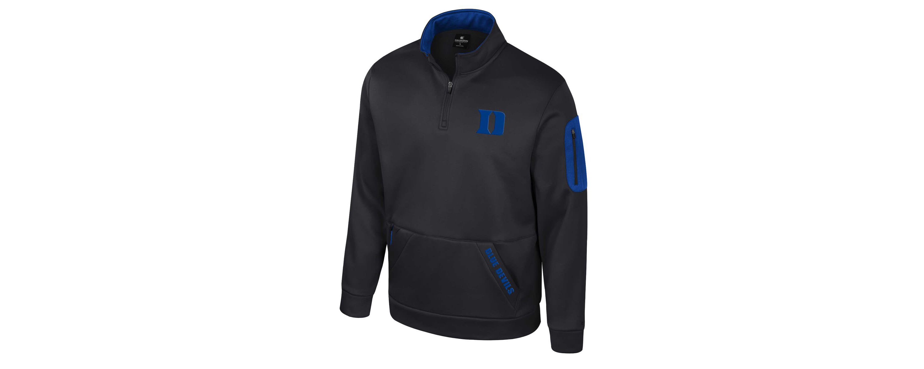 Duke Blue Devils NCAA Duke Devils Mainframe Quarter-Zip Fleece Jacket