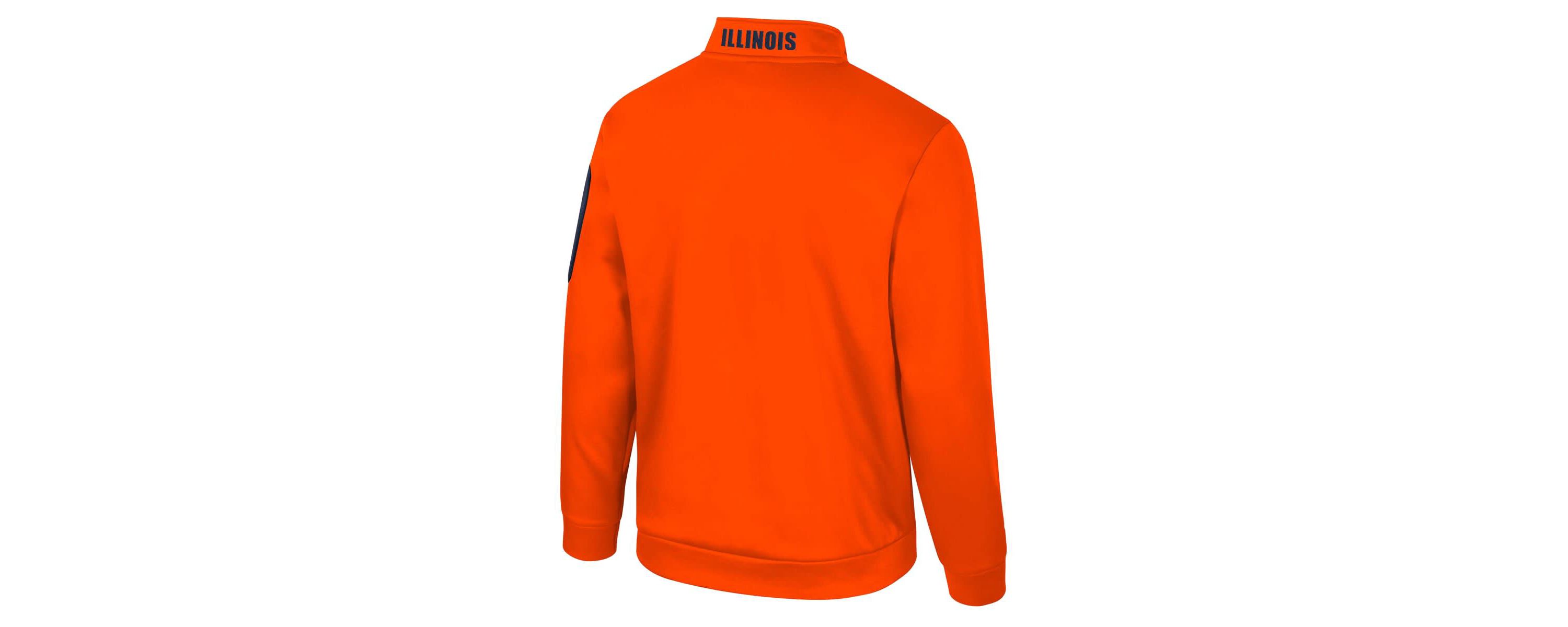 NCAA Illinois Fighting Illini Mainframe Quarter-Zip Fleece Jacket
