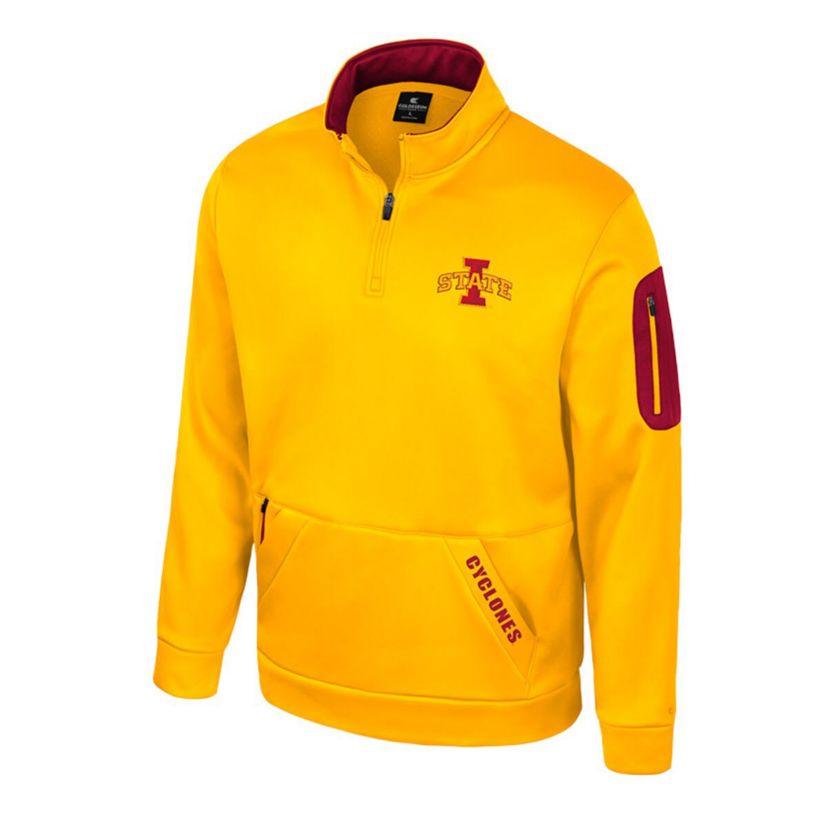 NCAA Iowa State Cyclones Mainframe Quarter-Zip Fleece Jacket