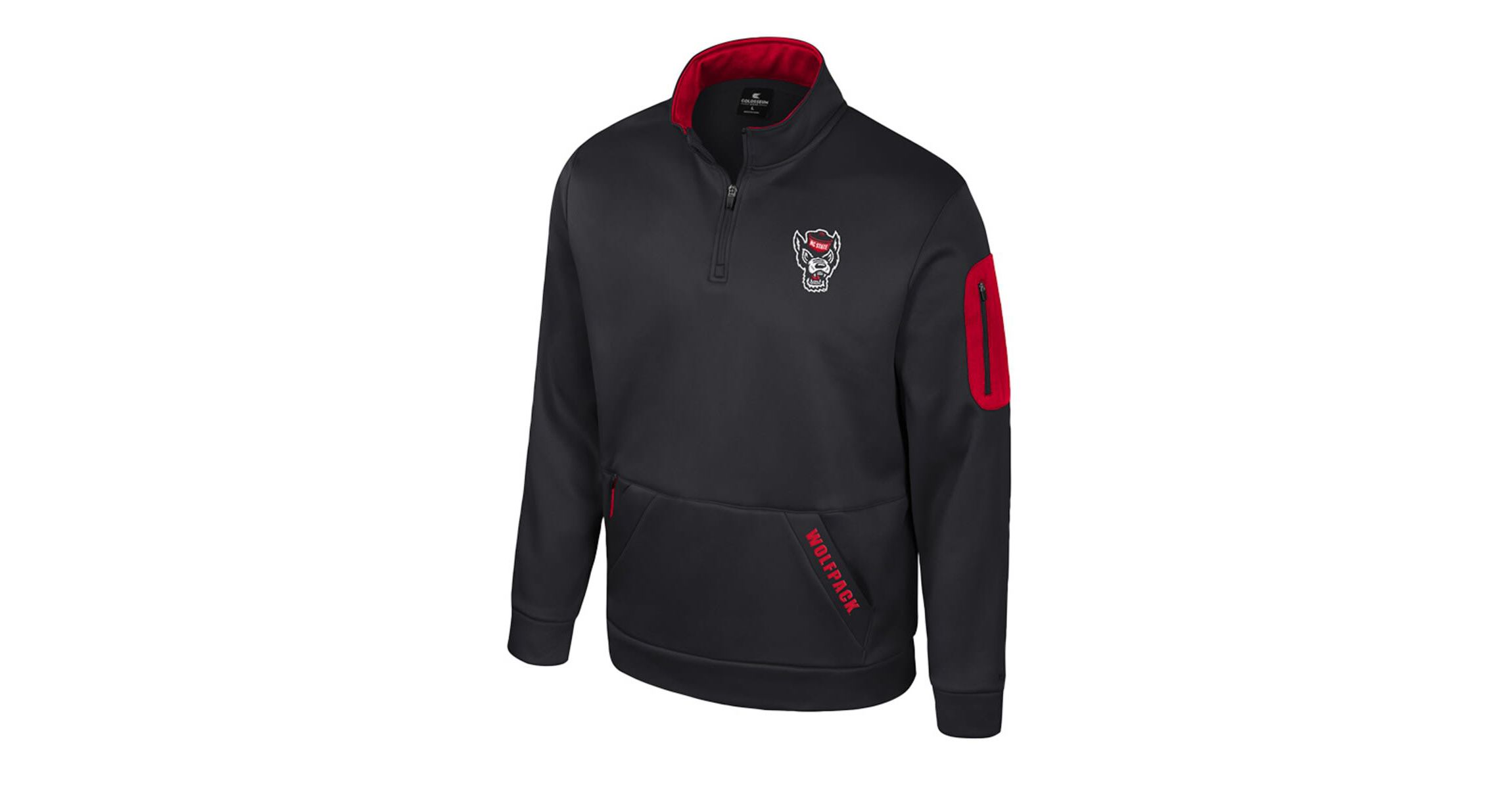NCAA NC State Wolfpack Mainframe Quarter-Zip Fleece Jacket