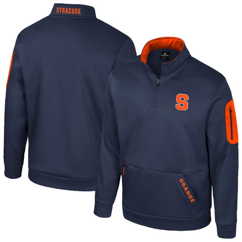 Syracuse Orange NCAA Syracuse Mainframe Quarter-Zip Fleece Jacket