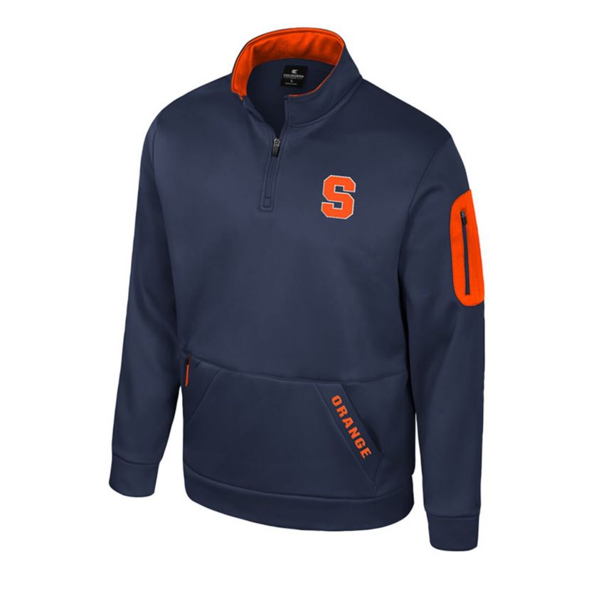 Syracuse Orange NCAA Syracuse Mainframe Quarter-Zip Fleece Jacket