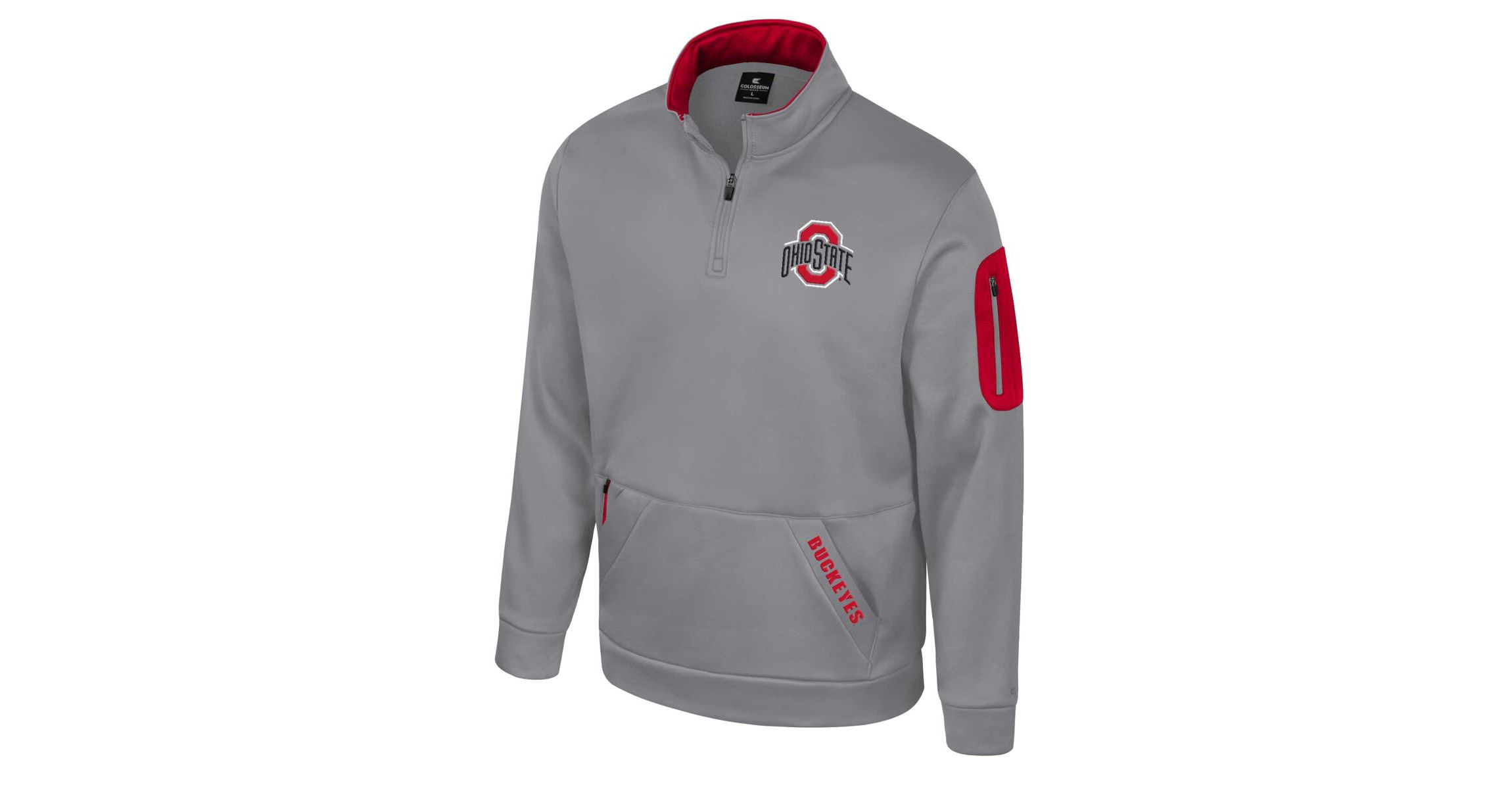 NCAA Ohio State Buckeyes Mainframe Quarter-Zip Fleece Jacket