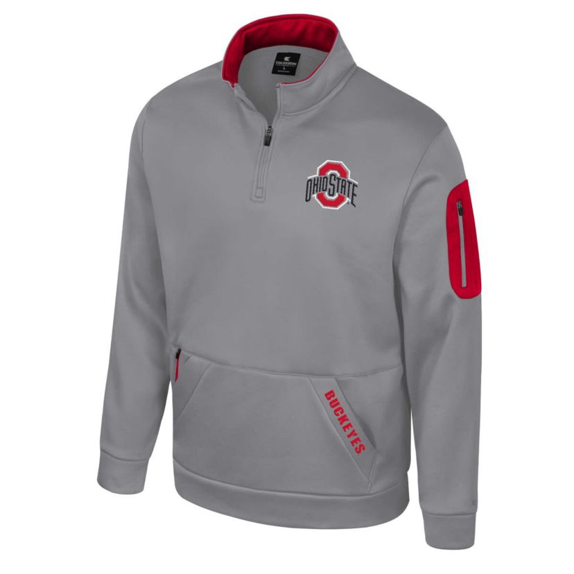 NCAA Ohio State Buckeyes Mainframe Quarter-Zip Fleece Jacket
