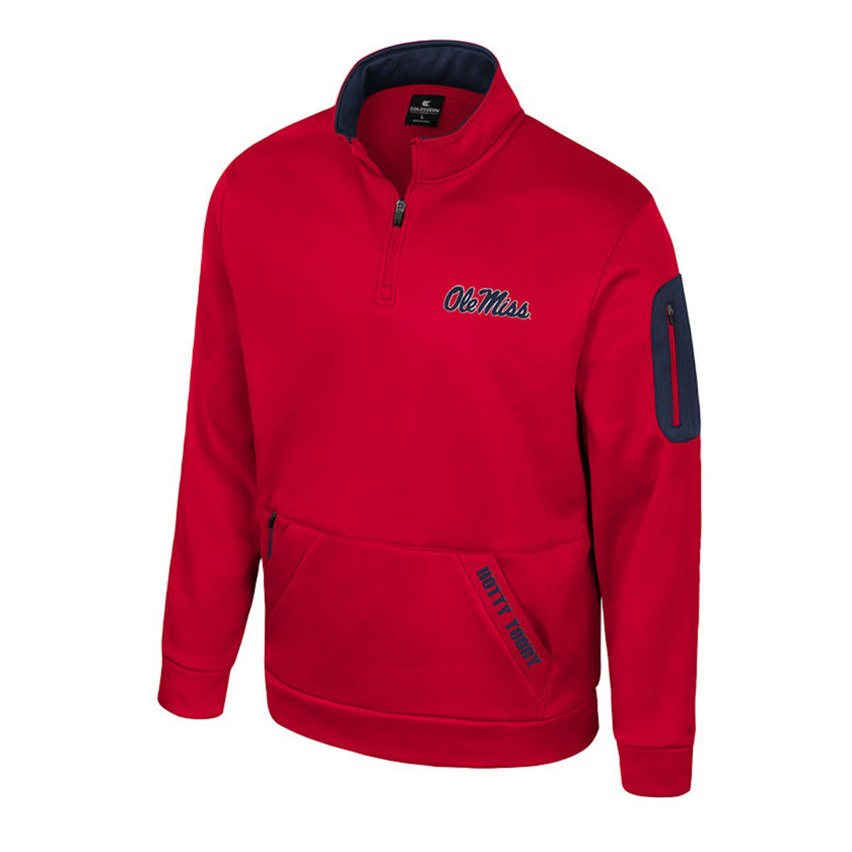 NCAA Ole Miss Rebels Mainframe Quarter-Zip Fleece Jacket