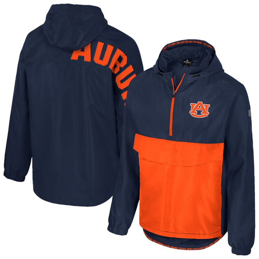 NCAA Auburn Tigers Reloaded Anorak Half-Zip Jacket