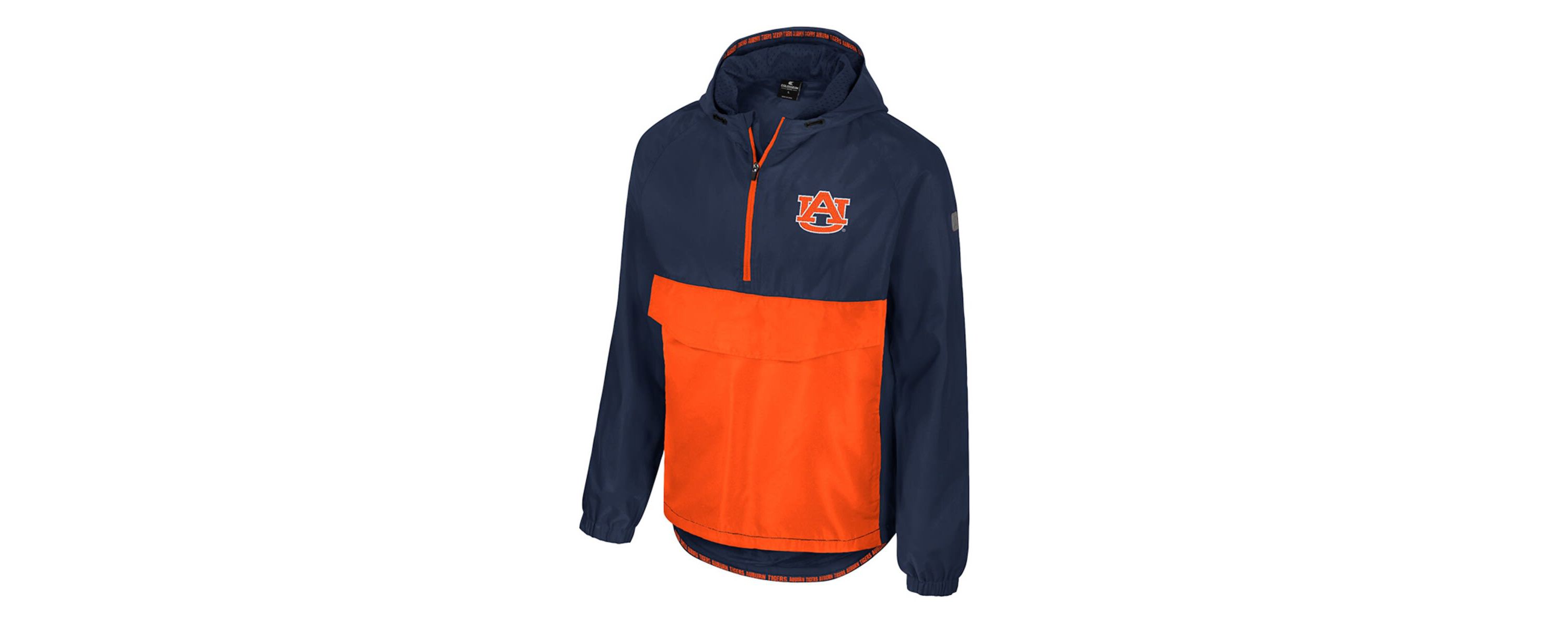 NCAA Auburn Tigers Reloaded Anorak Half-Zip Jacket