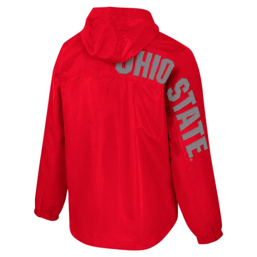 NCAA Ohio State Buckeyes Reloaded Anorak Half-Zip Jacket