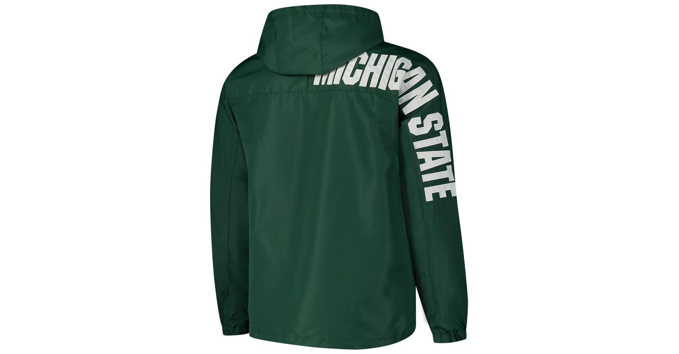 NCAA Michigan State Spartans Reloaded Anorak Half-Zip Jacket