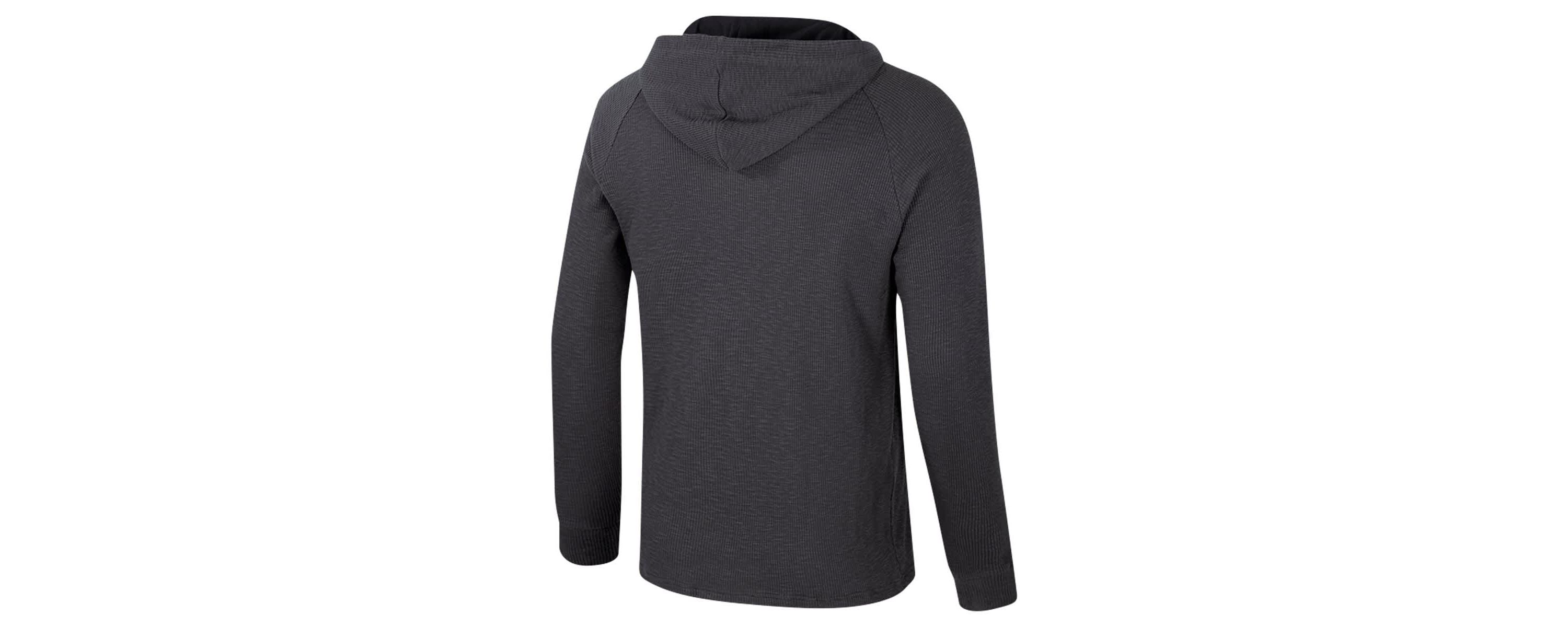 NCAA Colorado Buffaloes Dujour Ralgan Long Sleeve Henley Hoodie T-Shirt
