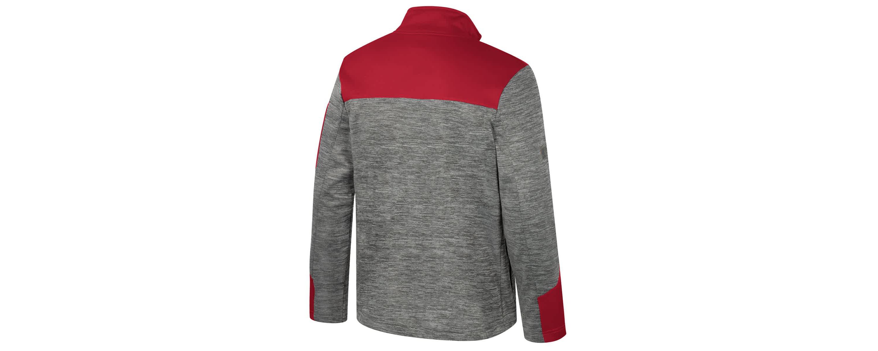 Alabama Crimson Tide NCAA Gray/Crimson Alabama Tide Guard Full-Zip Jacket