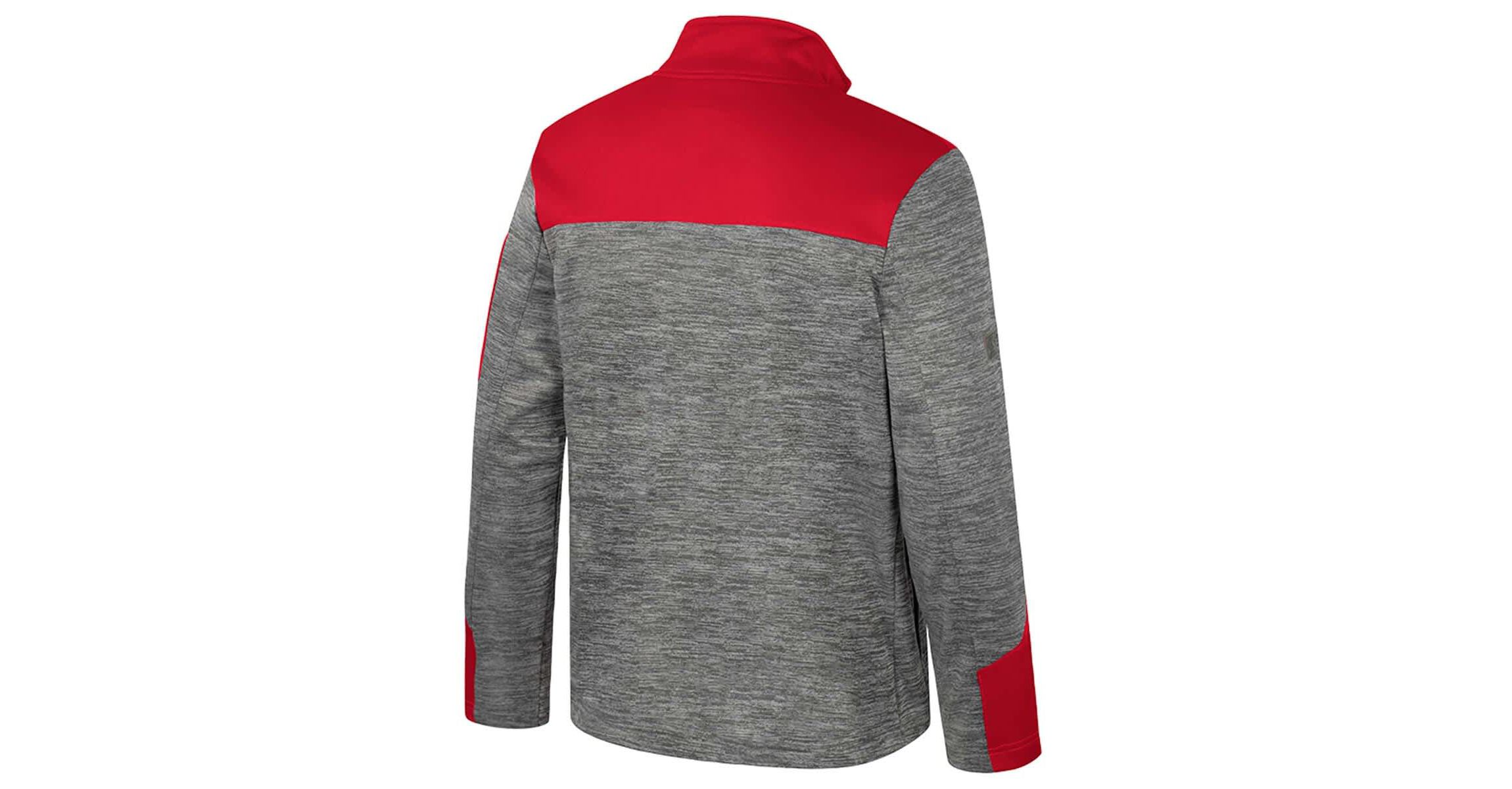 NCAA Gray/Scarlet Ohio State Buckeyes Guard Full-Zip Jacket