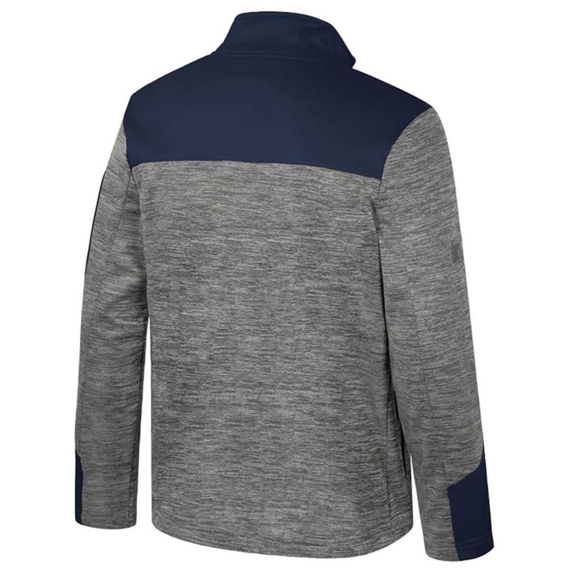 NCAA Gray/Navy Penn State Nittany Lions Guard Full-Zip Jacket