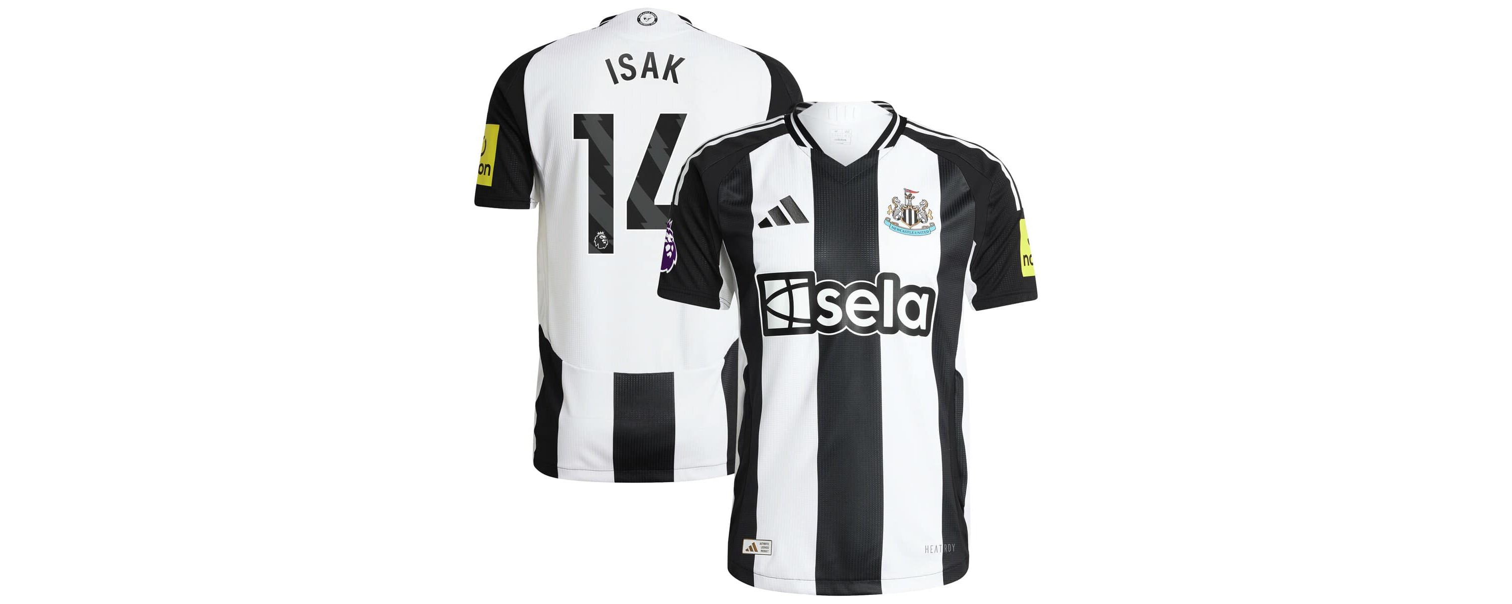 International Clubs Alexander Isak Newcastle United 2024/25 Home Authentic Player Jersey