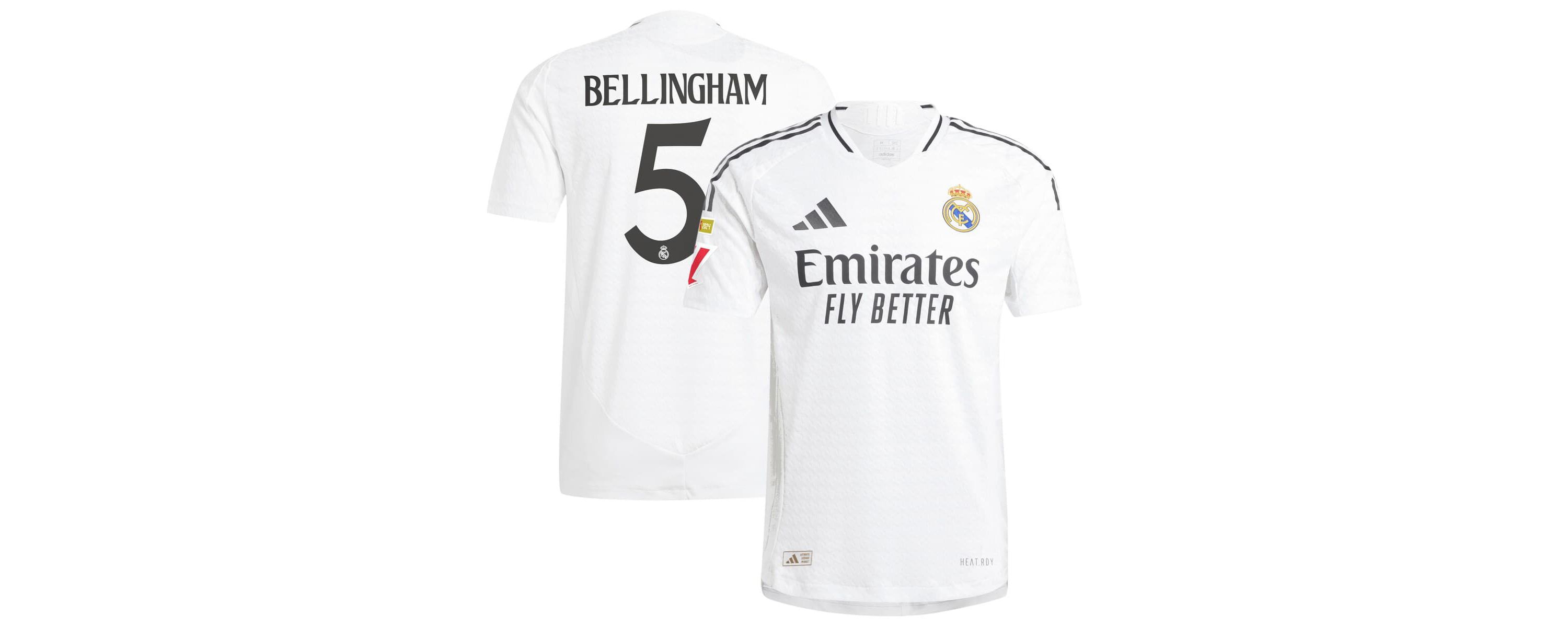 International Clubs Jude Bellingham Real Madrid 2024/25 Home Authentic Player Jersey