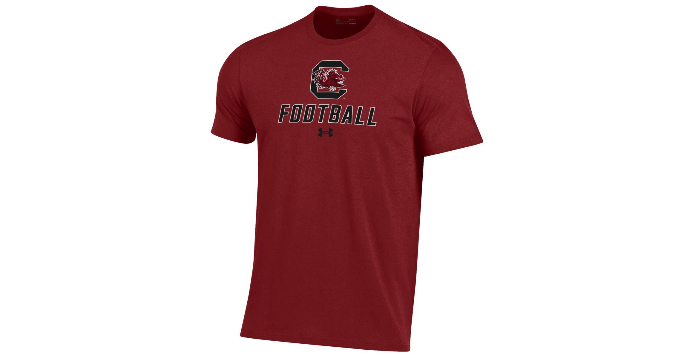 NCAA Under Armour South Carolina Gamecocks Football Performance T-Shirt