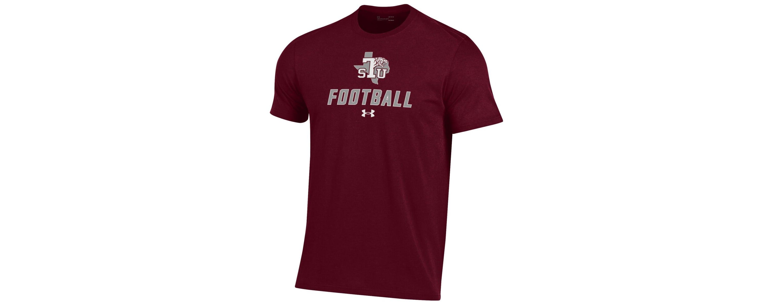 NCAA Under Armour Texas Southern Tigers Football Performance T-Shirt