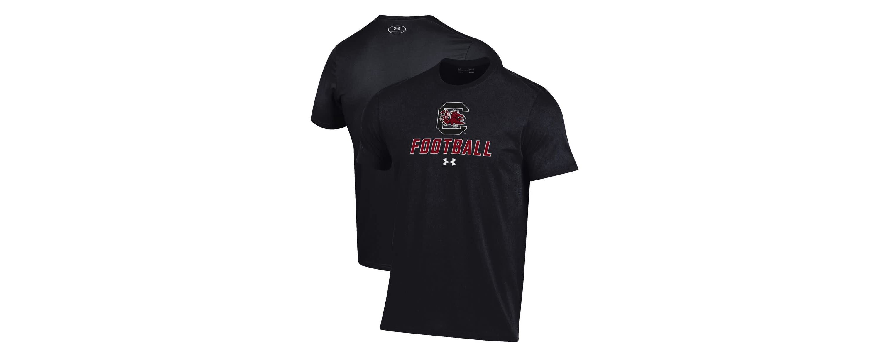 NCAA Under Armour South Carolina Gamecocks Football Performance T-Shirt