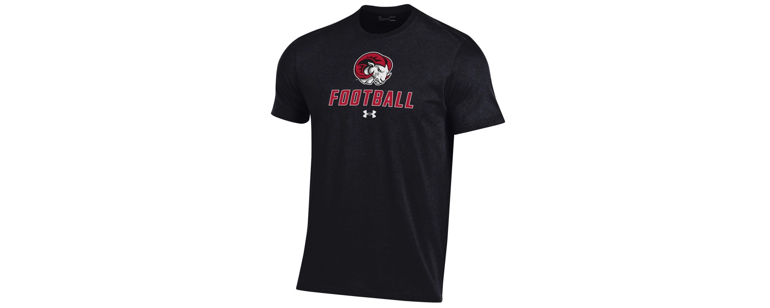 NCAA Under Armour Winston-Salem State Rams Football Performance T-Shirt