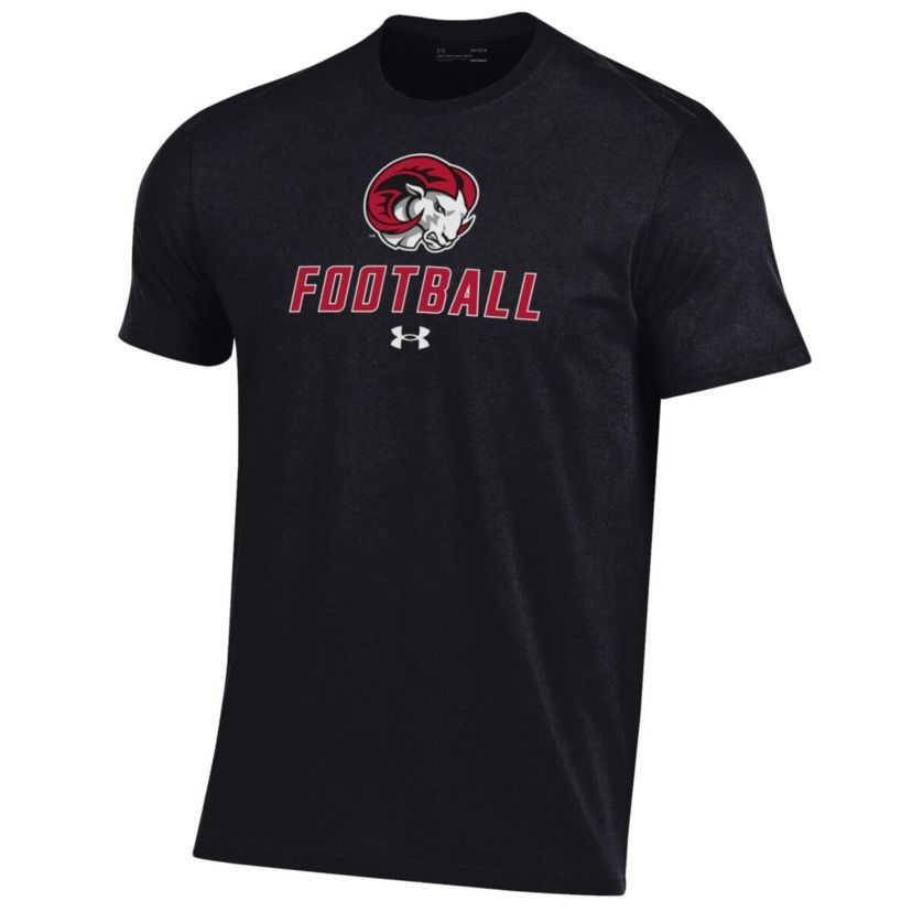 NCAA Under Armour Winston-Salem State Rams Football Performance T-Shirt