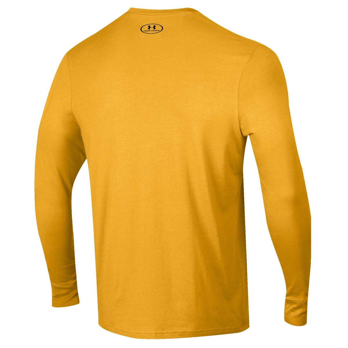NCAA Under Armour Iowa Hawkeyes Football Performance Long Sleeve T-Shirt