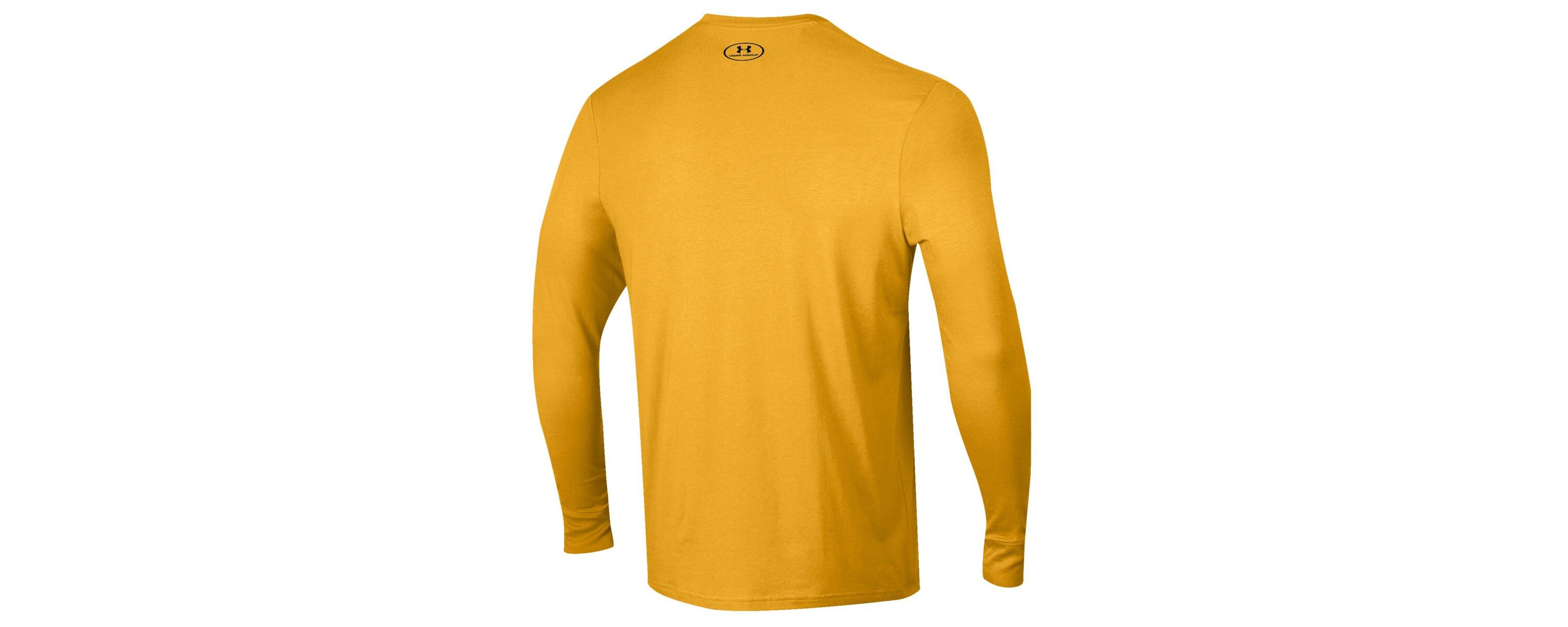 NCAA Under Armour Iowa Hawkeyes Football Performance Long Sleeve T-Shirt