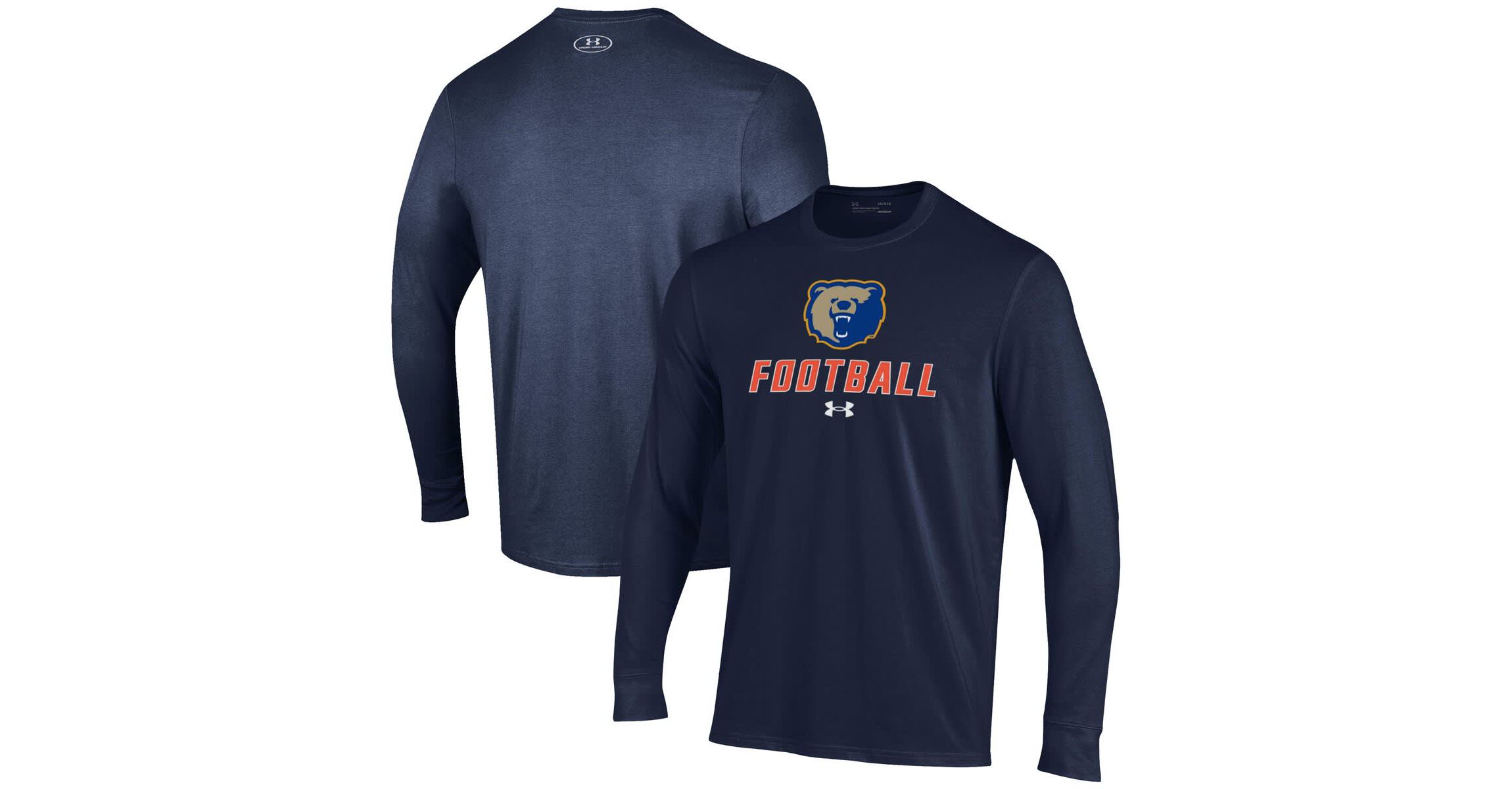NCAA Under Armour Morgan State Bears Football Performance Long Sleeve T-Shirt