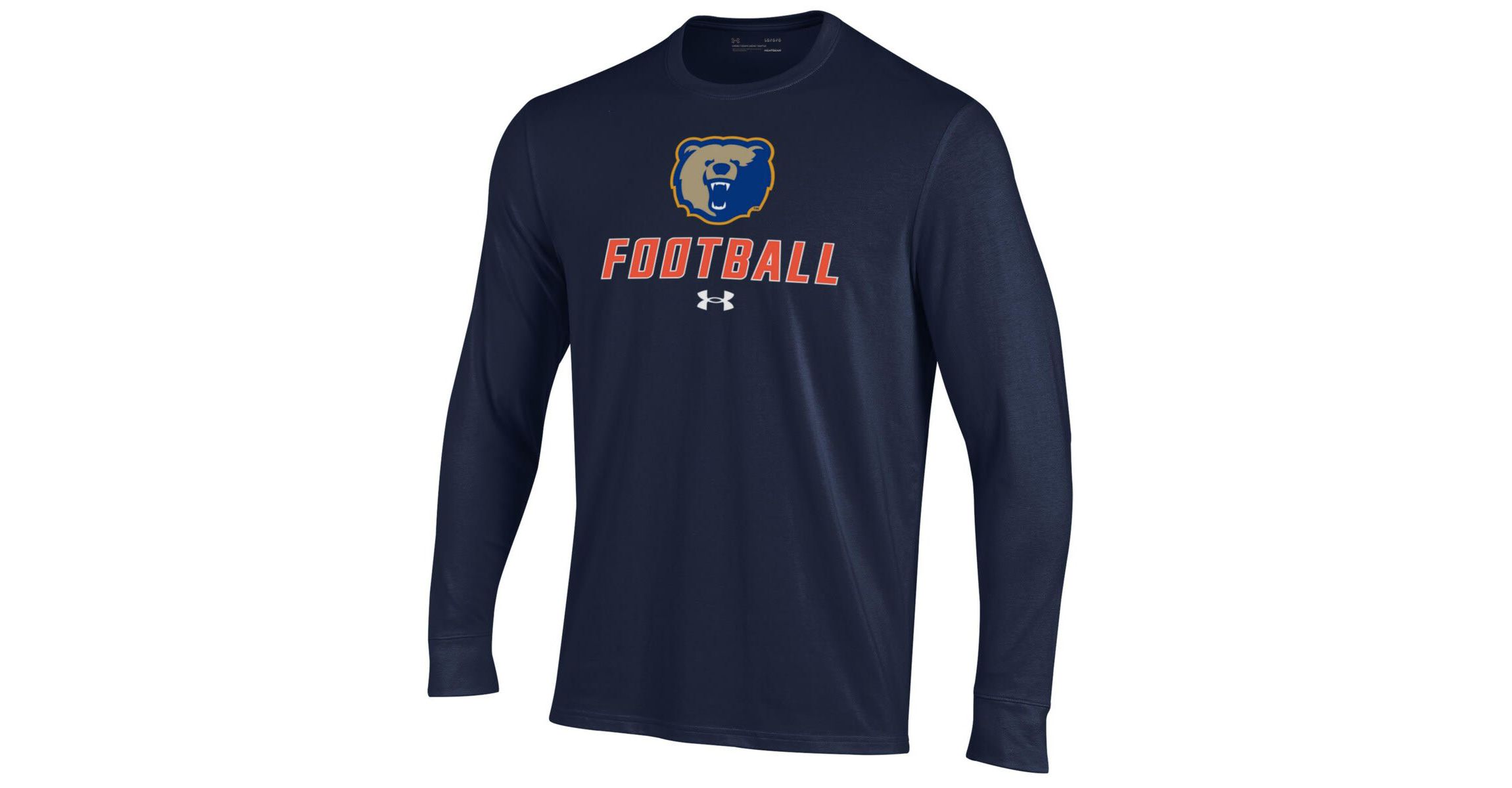 NCAA Under Armour Morgan State Bears Football Performance Long Sleeve T-Shirt