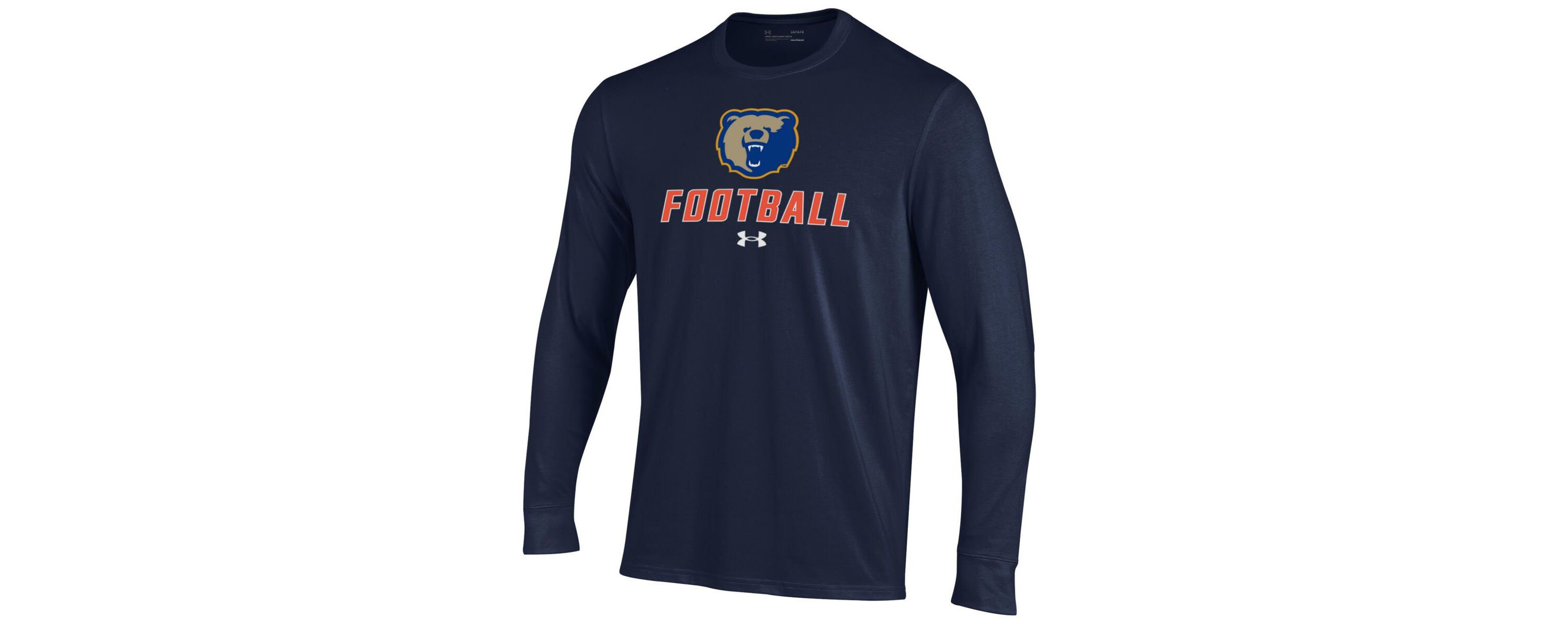 NCAA Under Armour Morgan State Bears Football Performance Long Sleeve T-Shirt