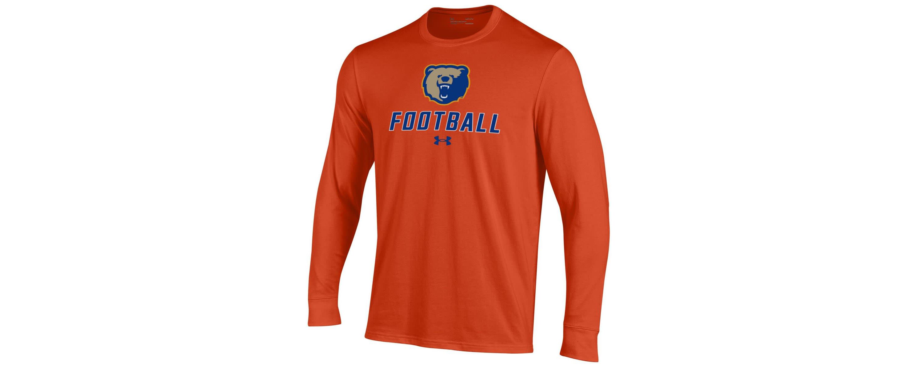 NCAA Under Armour Morgan State Bears Football Performance Long Sleeve T-Shirt