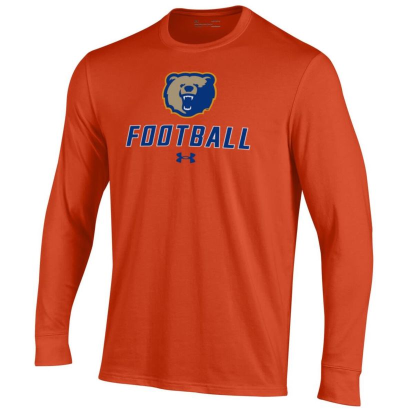 NCAA Under Armour Morgan State Bears Football Performance Long Sleeve T-Shirt