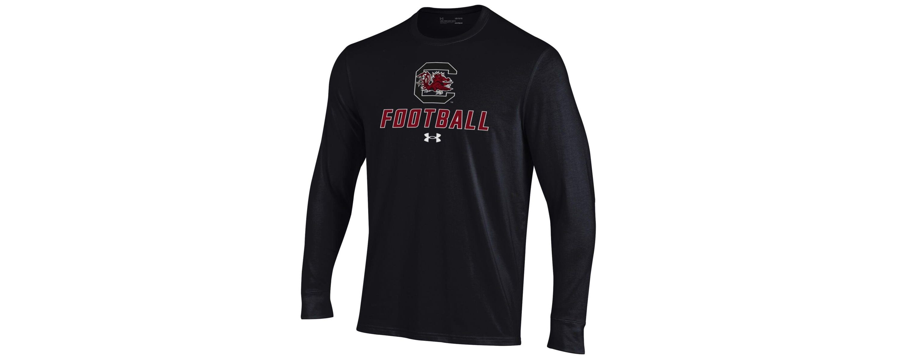 NCAA Under Armour South Carolina Gamecocks Football Performance Long Sleeve T-Shirt