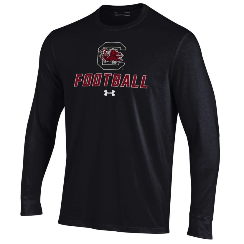 NCAA Under Armour South Carolina Gamecocks Football Performance Long Sleeve T-Shirt