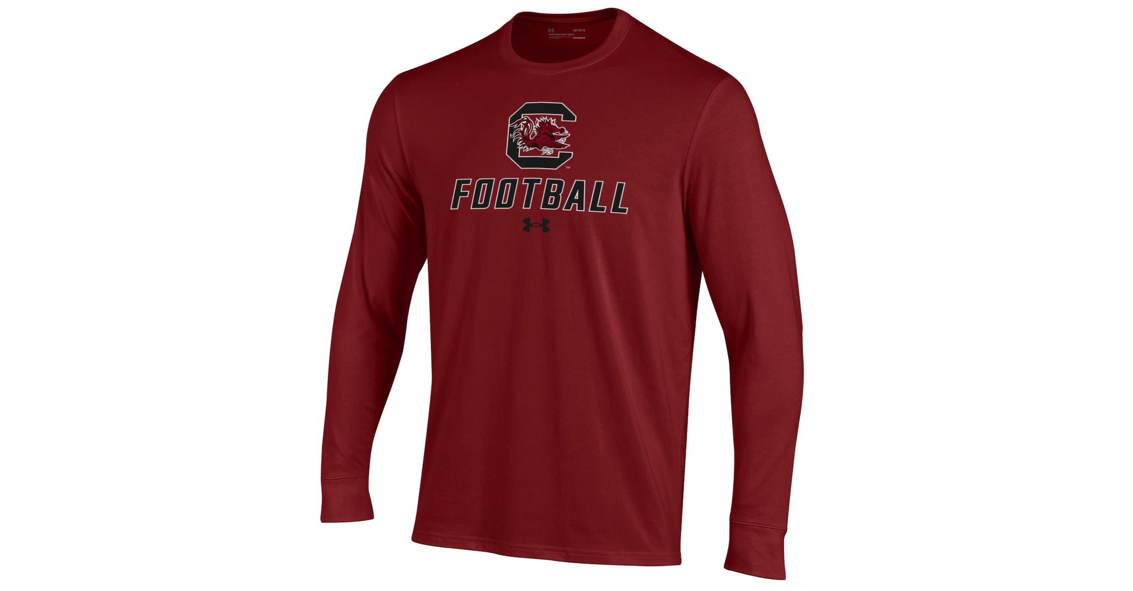 NCAA Under Armour South Carolina Gamecocks Football Performance Long Sleeve T-Shirt