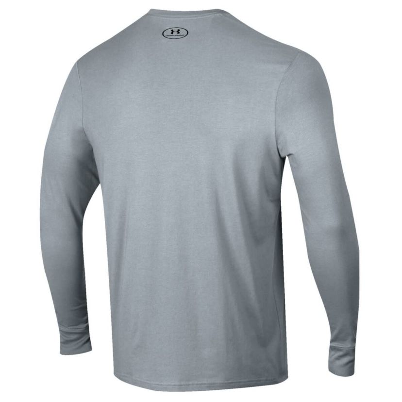 NCAA Under Armour Grey Texas Southern Tigers Football Performance Long Sleeve T-Shirt