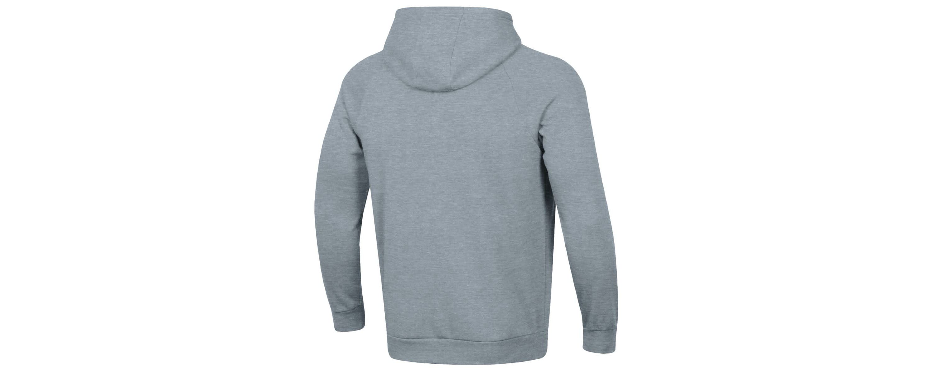 NCAA Under Armour Grey Hampton Pirates Football Rival Fleece Pullover Hoodie
