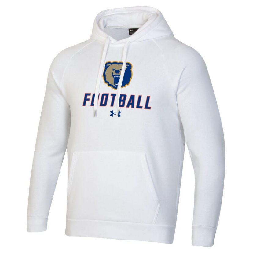 NCAA Under Armour Morgan State Bears Football Rival Fleece Pullover Hoodie