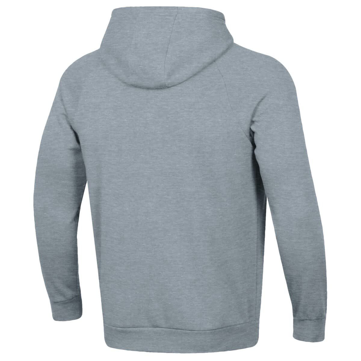 NCAA Under Armour Grey Winston-Salem State Rams Football Rival Fleece Pullover Hoodie