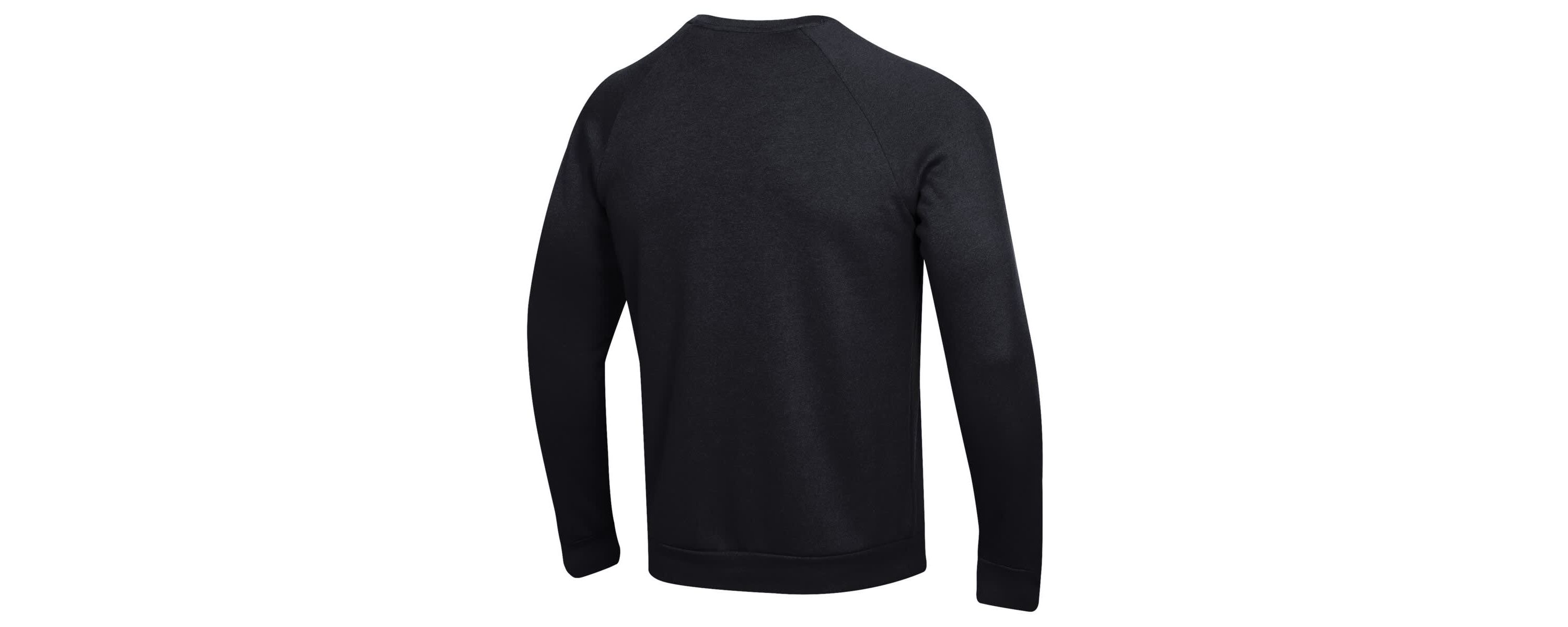 NCAA Under Armour Iowa Hawkeyes Football Rival Fleece Raglan Pullover Sweatshirt