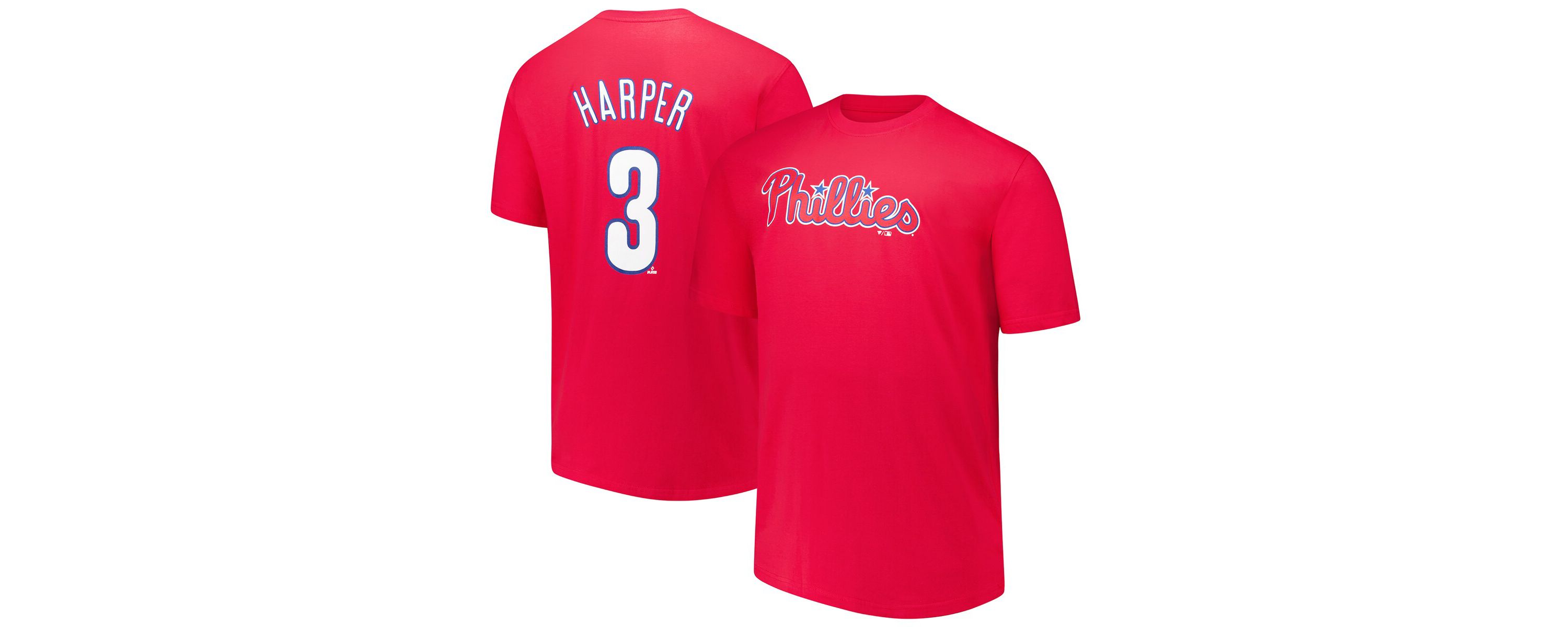 MLB Fanatics Bryce Harper Philadelphia Phillies Big & Tall Name & Number T-Shirt
