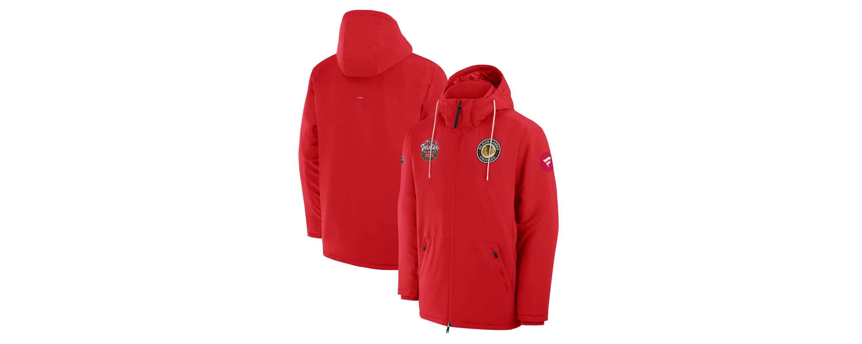 NHL Fanatics Chicago Blackhawks 2025 NHL Winter Classic Full-Zip Insulated Jacket