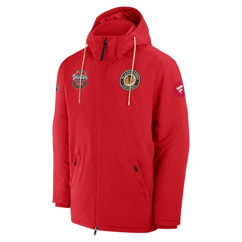 NHL Fanatics Chicago Blackhawks 2025 NHL Winter Classic Full-Zip Insulated Jacket