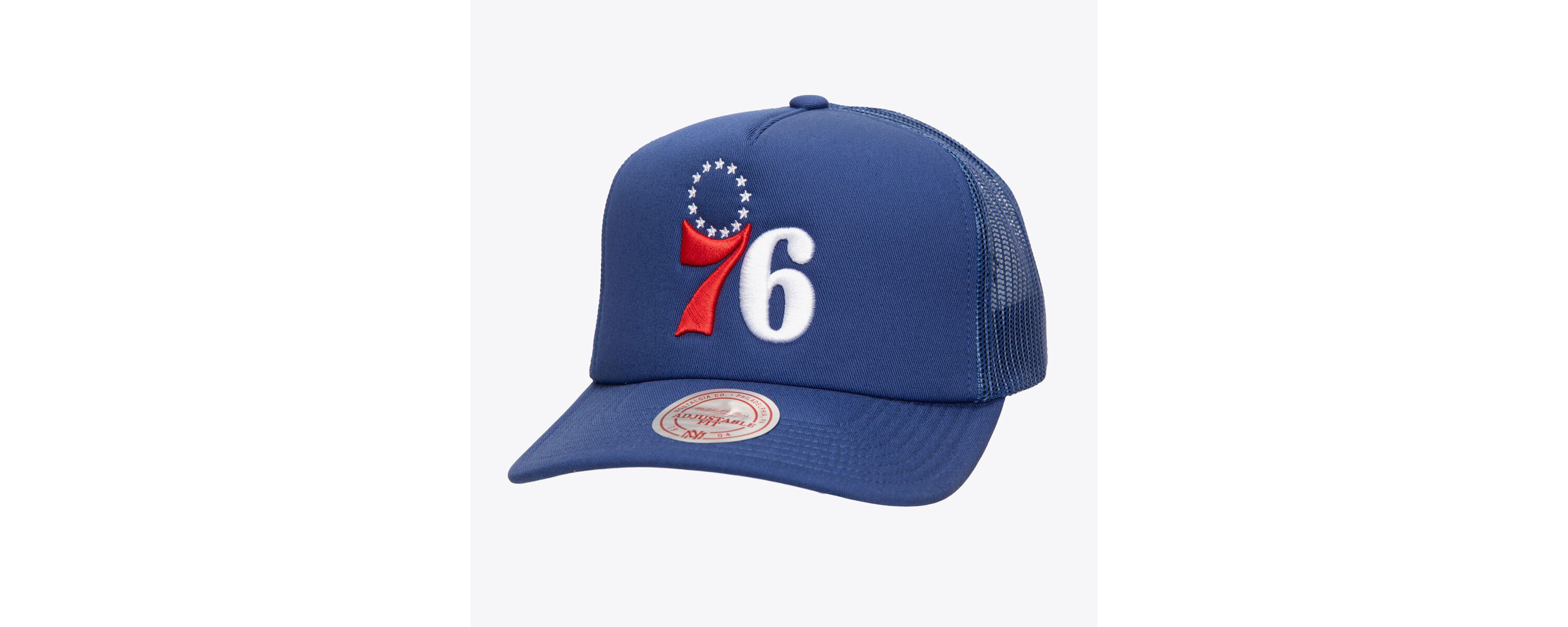 NBA Philadelphia 76ers Core Evergreen OTC Trucker Adjustable Hat