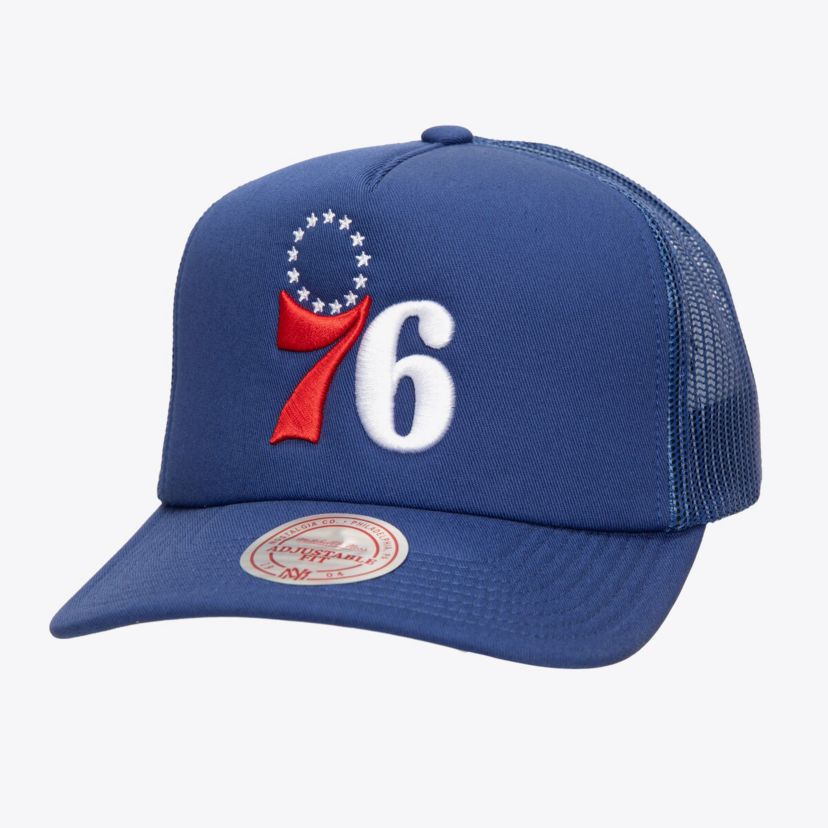 NBA Philadelphia 76ers Core Evergreen OTC Trucker Adjustable Hat